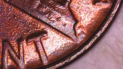 1982-1c-With-Edging-Of-A-Dime-Coin
